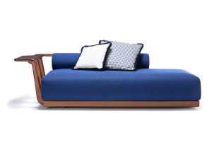 Садовый спальный мешок из красного дерева и ткани