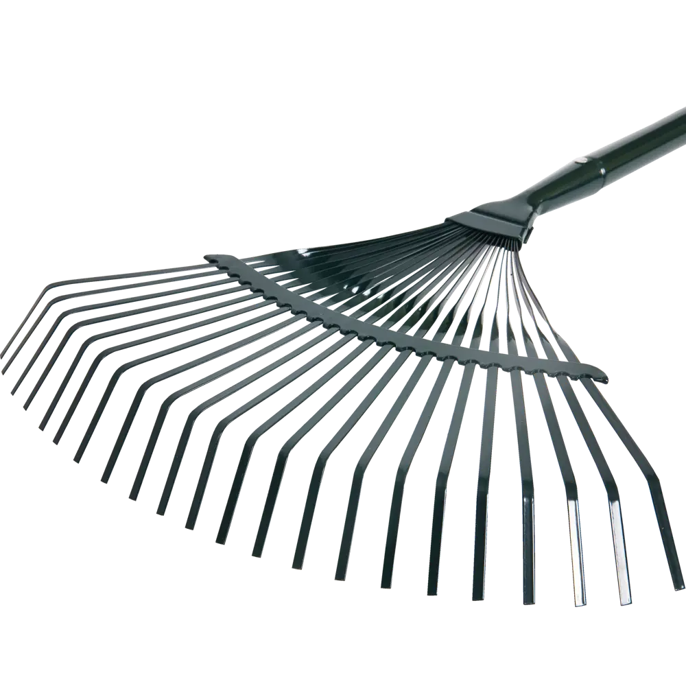 Грабли веерные GEOLIA с черенком для эффективной уборки участка 14263557 STLM-0004666 - Вид №1