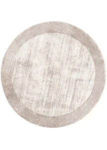 Ковер круглый серебристый 250 см Tere Silver CARPETDECOR ДИЗАЙНЕРСКИЕ, HANDMADE, ДЕТСКИЕ 00-3893103 Серебро