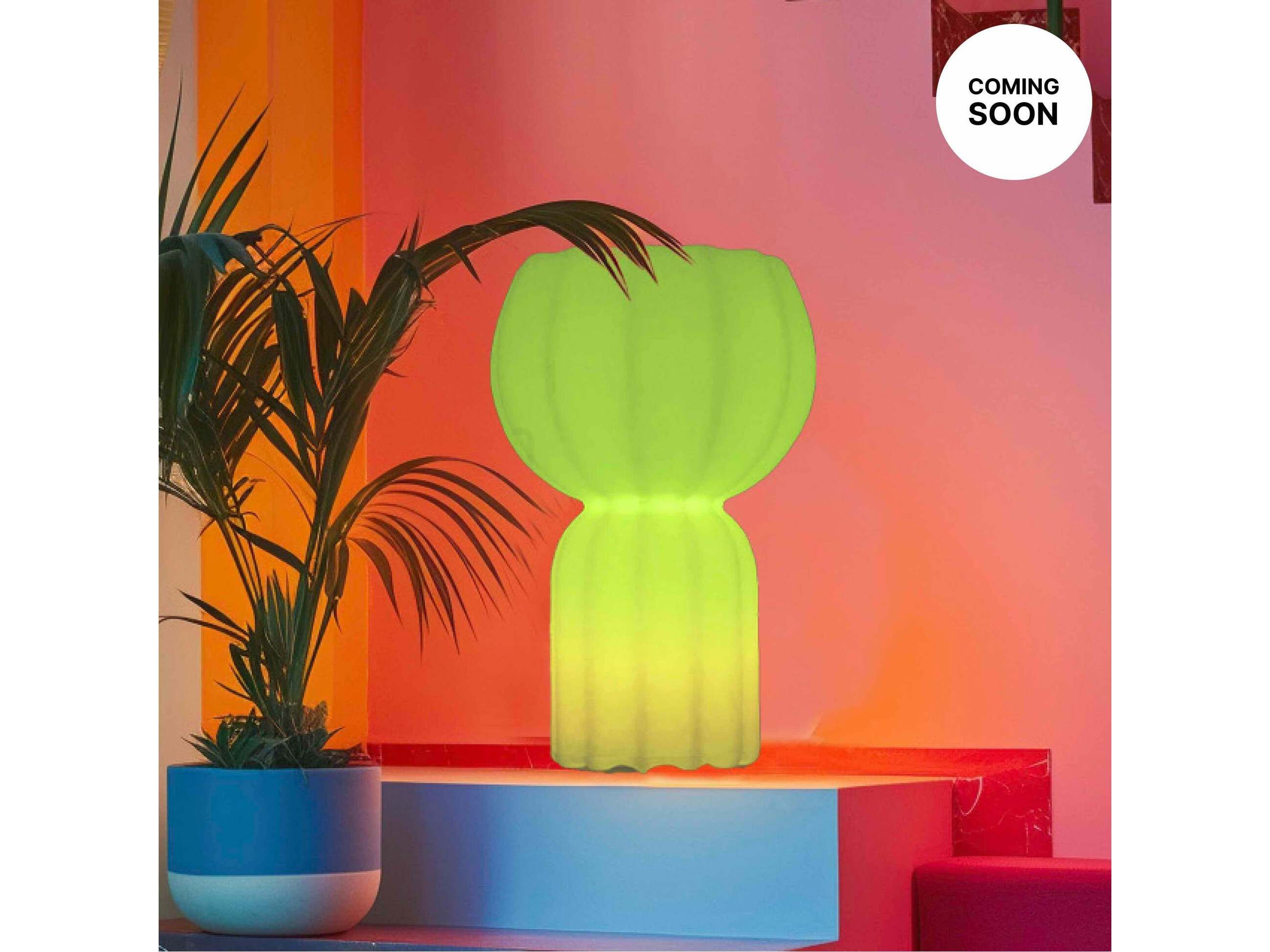 Настольная и напольная лампа из полиэтилена с вращающимся формованием WiDesign PUPA X WiOO ARCH-00027152