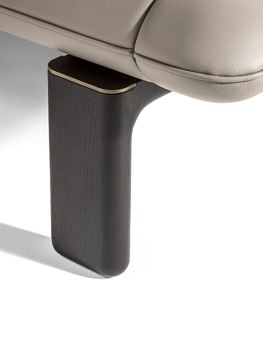 Двуспальная кровать с мягким изголовьем Poltrona Frau коллекция-мебель и аксессуары ARCH-00102801 - Вид №5