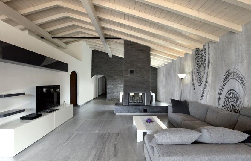 Tecnografica Мотив обоев с цифровой печатью и эффектом бетона Collezioni d'arte 61136 - Вид №2