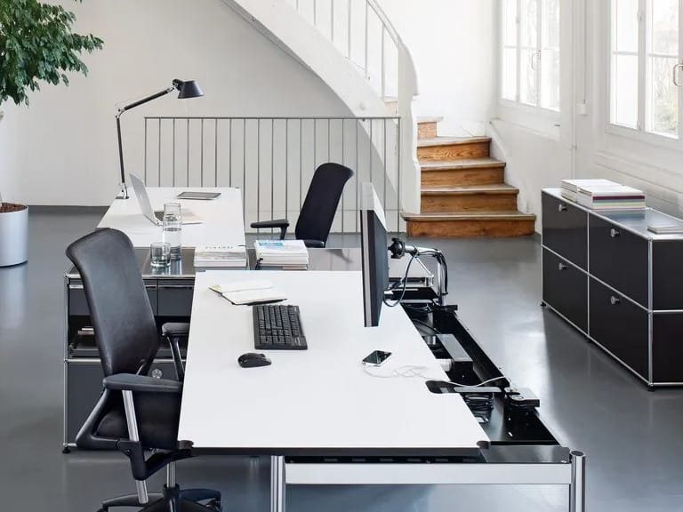 Прямоугольный рабочий стол из ламината USM USM Haller Table ARCH-00149112 - Вид №7