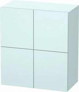 LC117700909 L-Cube Шкаф Светло-голубой матовый декор