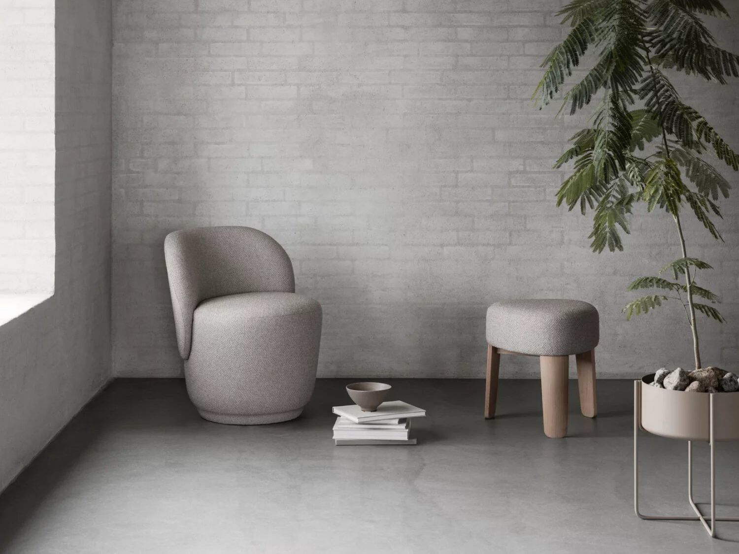 Тканевое кресло blomus Kuon ARCH-00123885 - Вид №6