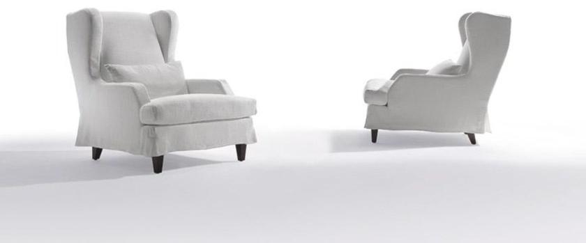 Marac Кресло из ткани с подлокотниками Grey sun-id-1469706 - Вид №1