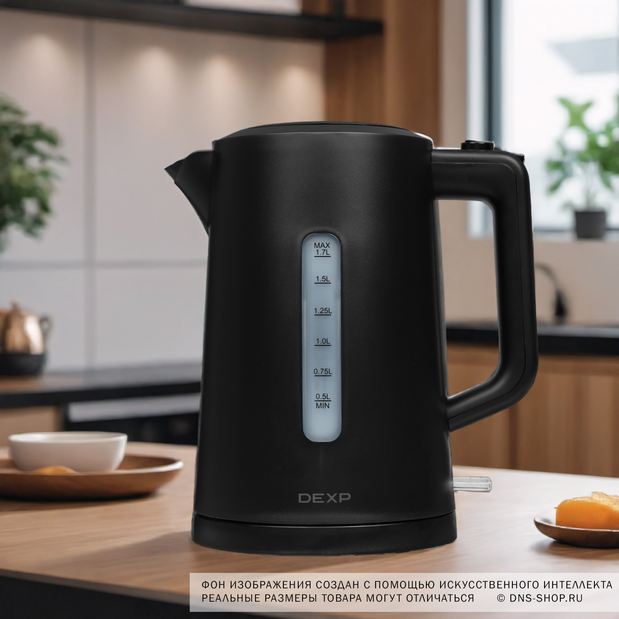 9028687 Электрочайник DEXP EK-PB17 черный STDN-0030965 - Вид №8