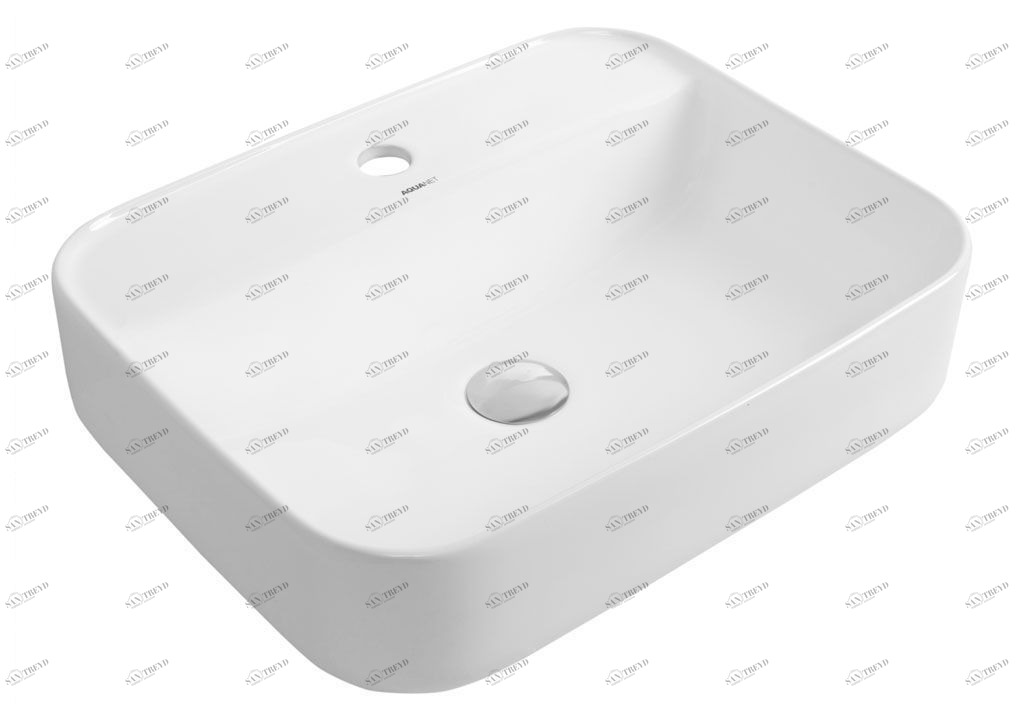 SOUL2 Накладная раковина на столешницу  прямоугольная Aquanet 