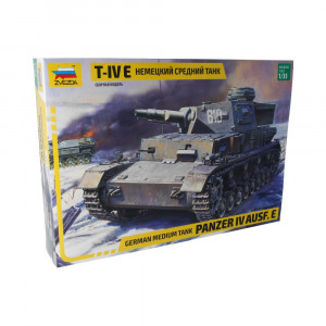 3641 Модель сборная Немецкий танк Т-IV E 1/35 ZVEZDA