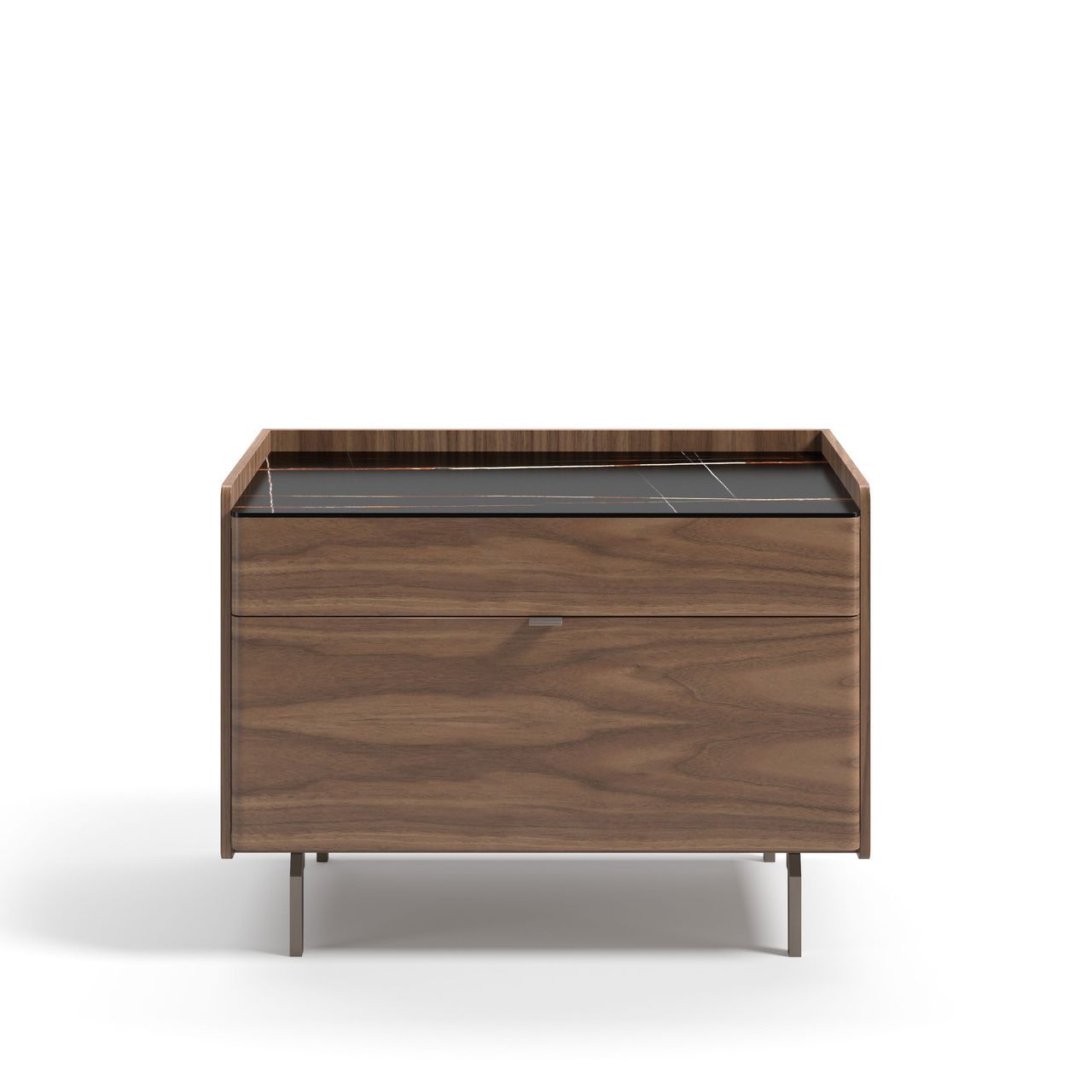 Деревянная прямоугольная тумбочка с ящиками Hurtado Evolution ARCH-00113701 - Вид №3