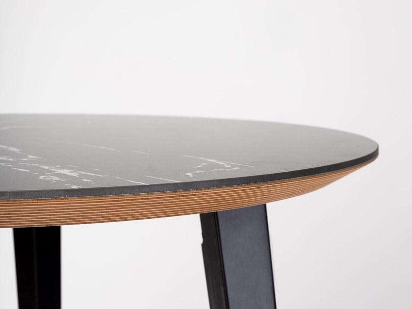 ONDARRETA Круглый высокий стол из бука Bob sun-id-1429797 - Вид №6