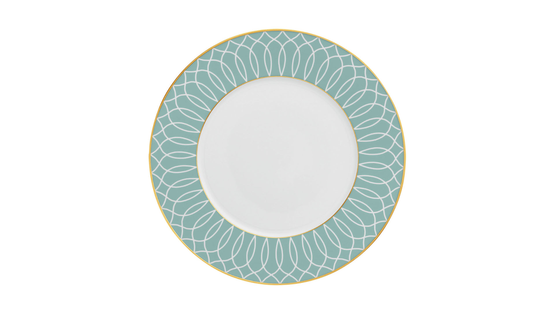 10658935 Furstenberg Набор тарелок закусочных Furstenberg Эсте (Карло Даль Бьянко) 23см, 6 шт, фарфор Фарфор  - Вид №1