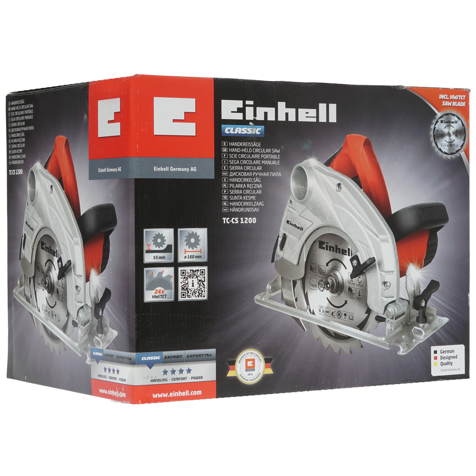 Пила дисковая Einhell TC-CS 1200 8107416 STDN-0091234 - Вид №6