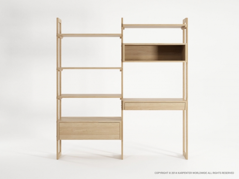 14_96 Настенная полка двойная Karpenter K/WSU