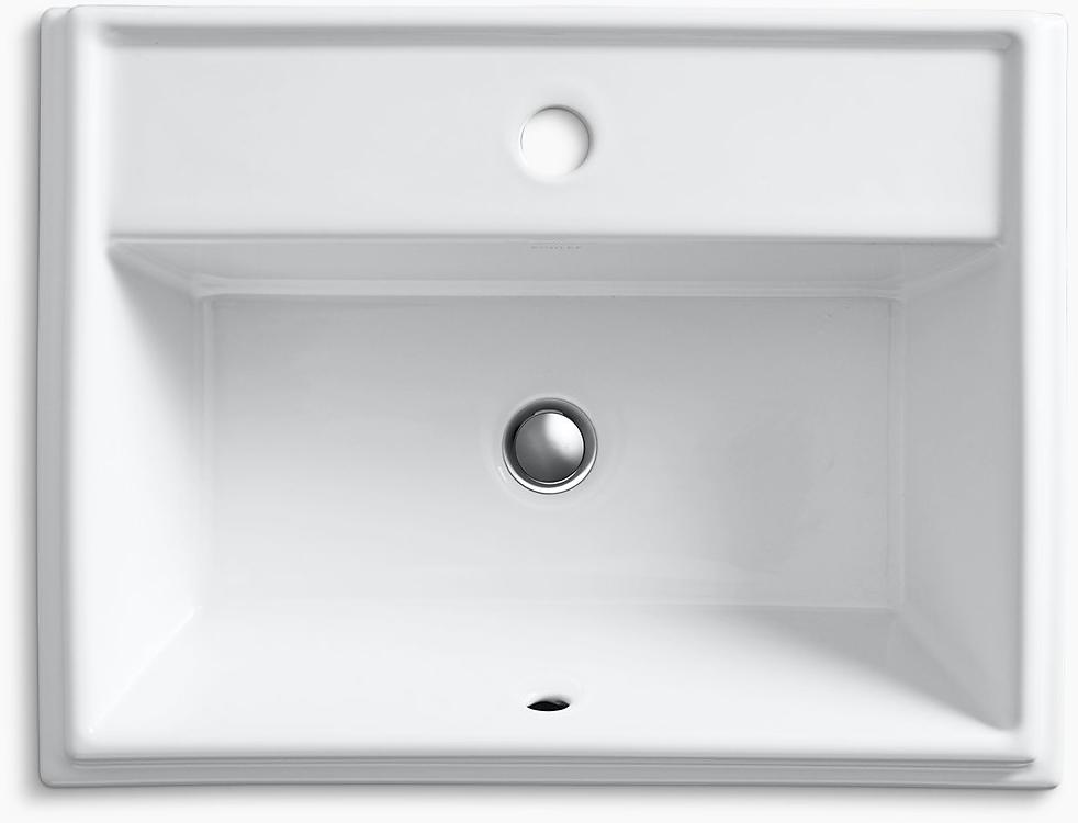 K-2991-1-K4 Накладная раковина на столешницу  прямоугольная Kohler  - Вид №2