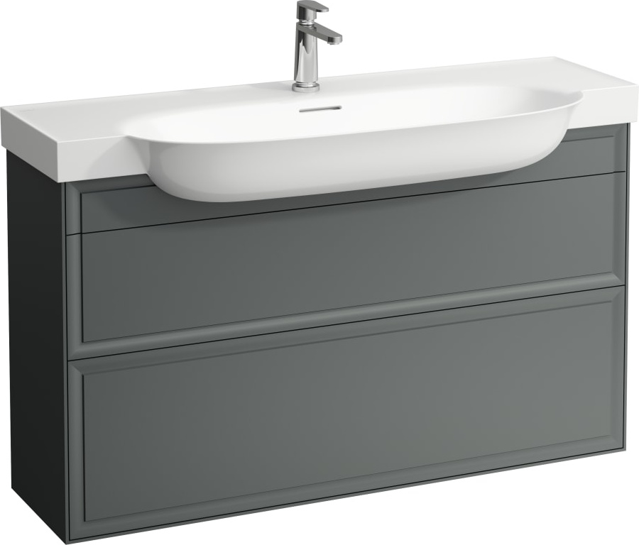 H4060520856311 Шкафчик под раковину, 2 ящика, совместим с накладной раковиной 813858 LAUFEN PRO
