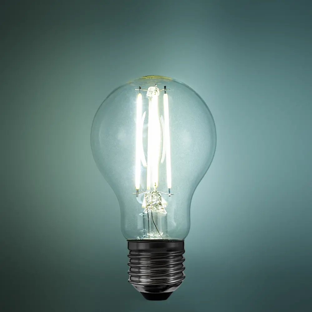 Лампа светодиодная Osram А E27 220/240 В 6 Вт груша 806 лм холодный белый свет 85306934 STLM-2104184  - Вид №2