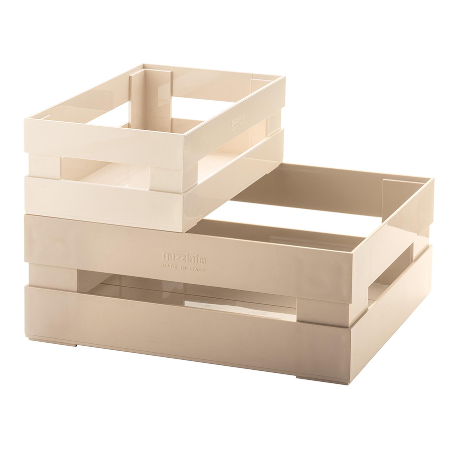 16940079 Ящик для хранения tidy&store, 30,5х22,5х11,5 см, бежевый Guzzini  - Вид №6