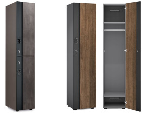 Деревянный шкаф