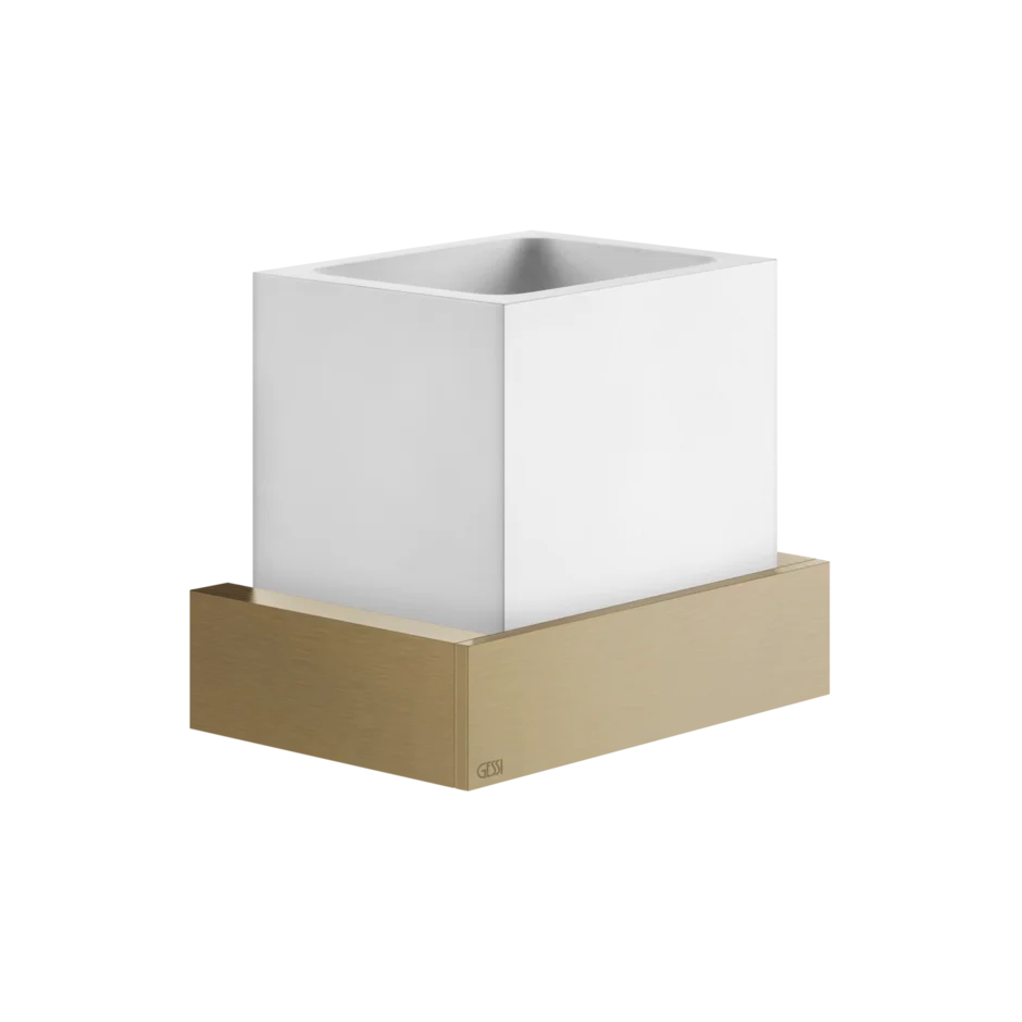 Держатель стакана 20807 726 Gessi Inverso ТЕПЛАЯ БРОНЗА BR. PVD 20807726