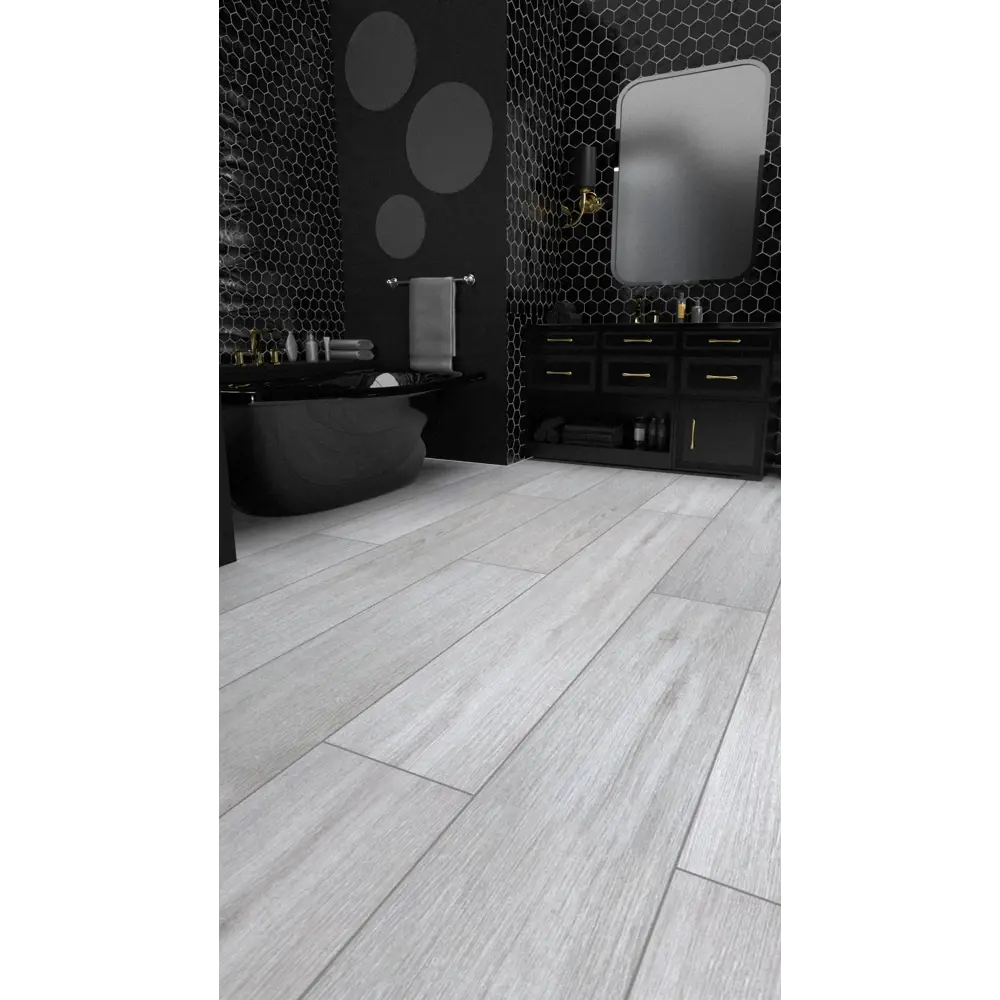 KREAFORTA SPC плитка Дуб Тукса - влагостойкое напольное покрытие 89395122 STLM-1575940 - Вид №11