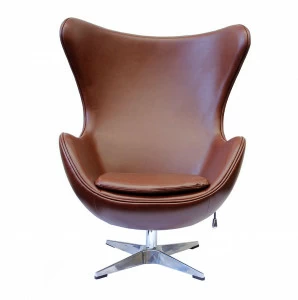 Кресло мягкое с ушами коричневое Egg Chair BRADEX HOME  00-3974041 Коричневый