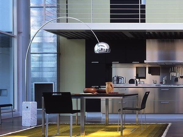 Flos Дизайнерский алюминиевый торшер sun-id-1368475 - Вид №4