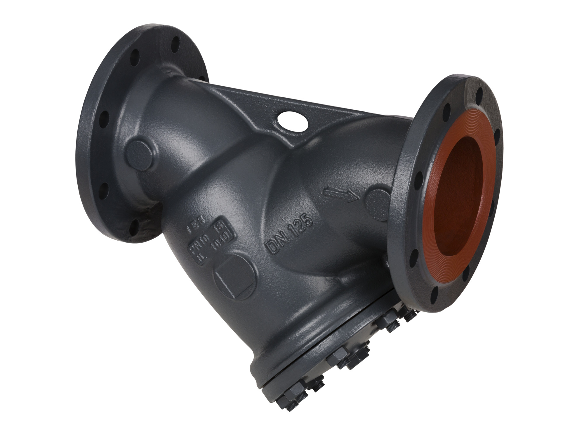 Danfoss Фильтр сетчатый FVF Фильтр сетчатый FVF Ру25 Ду150 с пробкой 065B7780  - Вид №28