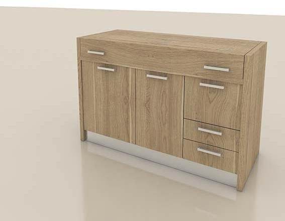 Mobilspazio Выдвижная деревянная мини-кухня Zeus K141 - Вид №4