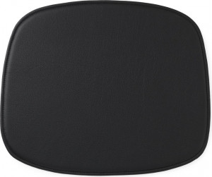602638 Форма подушки сиденья Leather Black Normann Copenhagen