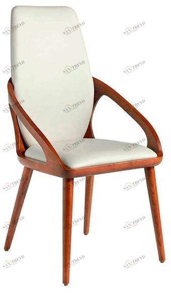 Angel Cerdá Стул из кожзаменителя с подлокотниками New chair 4066 ch17019 Angel Cerda
