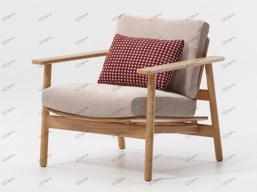 Kettal Садовое кресло из ткани Riva #26370-...