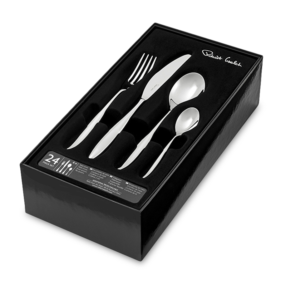 HIDBR1099V24 Набор столовых приборов Стальной Robert Welch Испания  - Вид №3