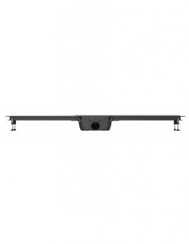 569500 000 00  Водоотводящий желоб Panama, регулируемый от 400 до 1200 мм, с уплотнительной лентой Valentin Хром  - Вид №2