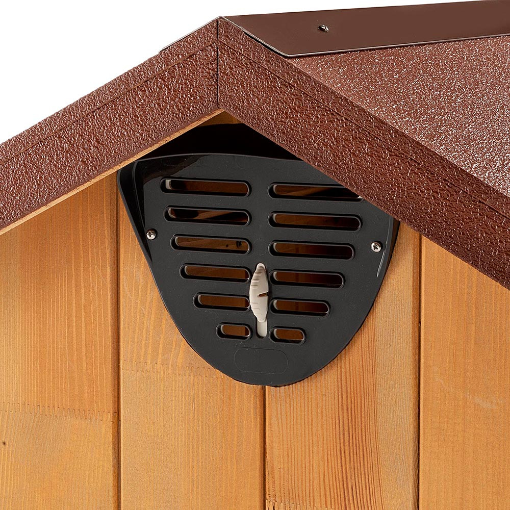 ПР0019182 Будка для собак Domus Large деревянная,81,5х102,5х78см FERPLAST  - Вид №3