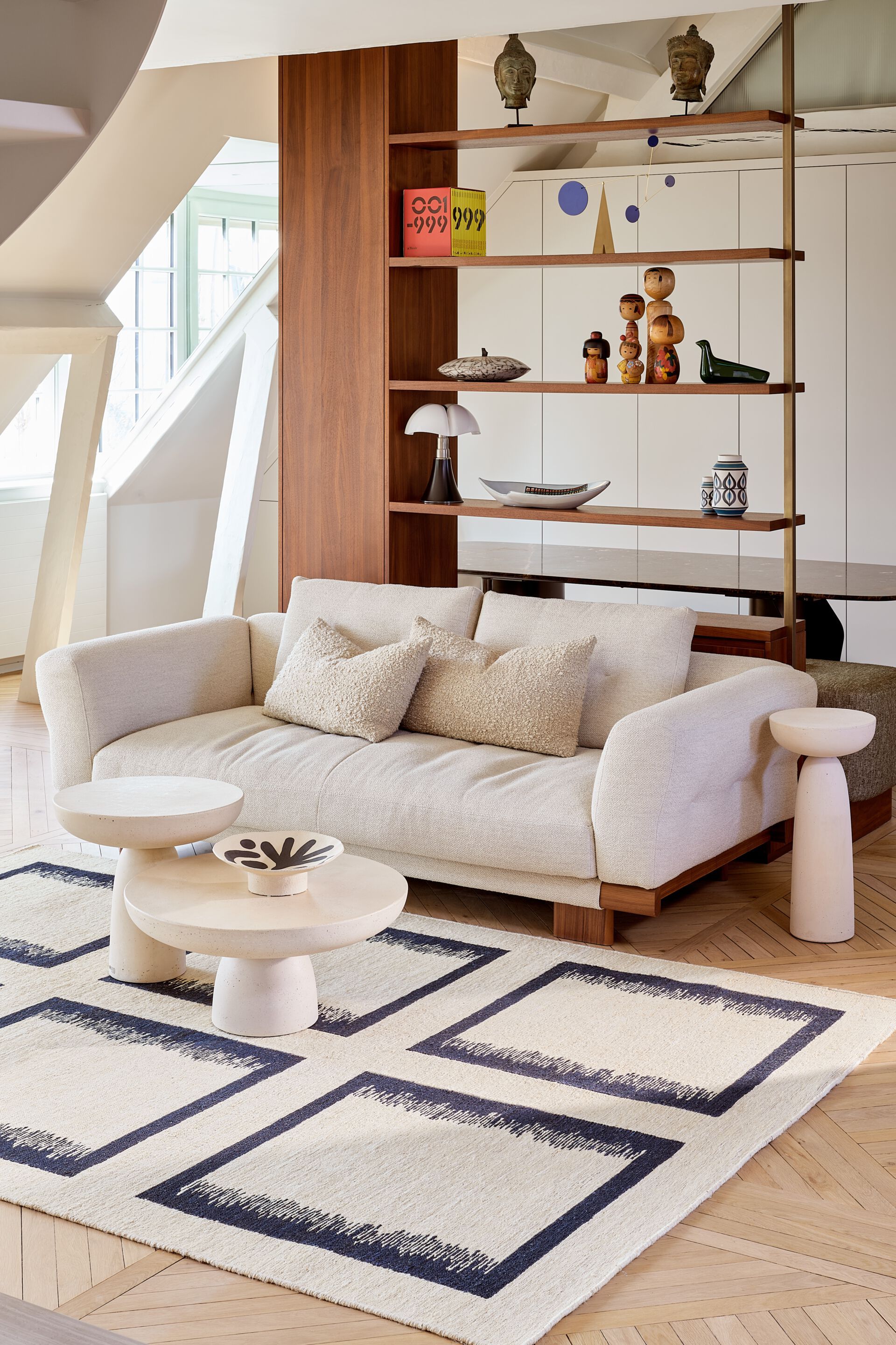 Ковер ручной работы из мешковины Toulemonde Bochart остров ARCH-00103173