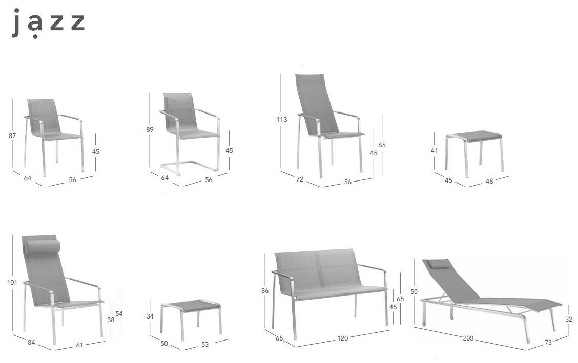 solpuri Штабелируемый садовый стул с подлокотниками Jazz sun-id-1394778 - Вид №8