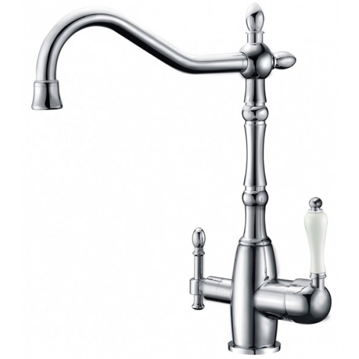 Zorg ZR 312 YF-50 хром Смеситель для кухни Zorg 355х230 мм  - Вид №1