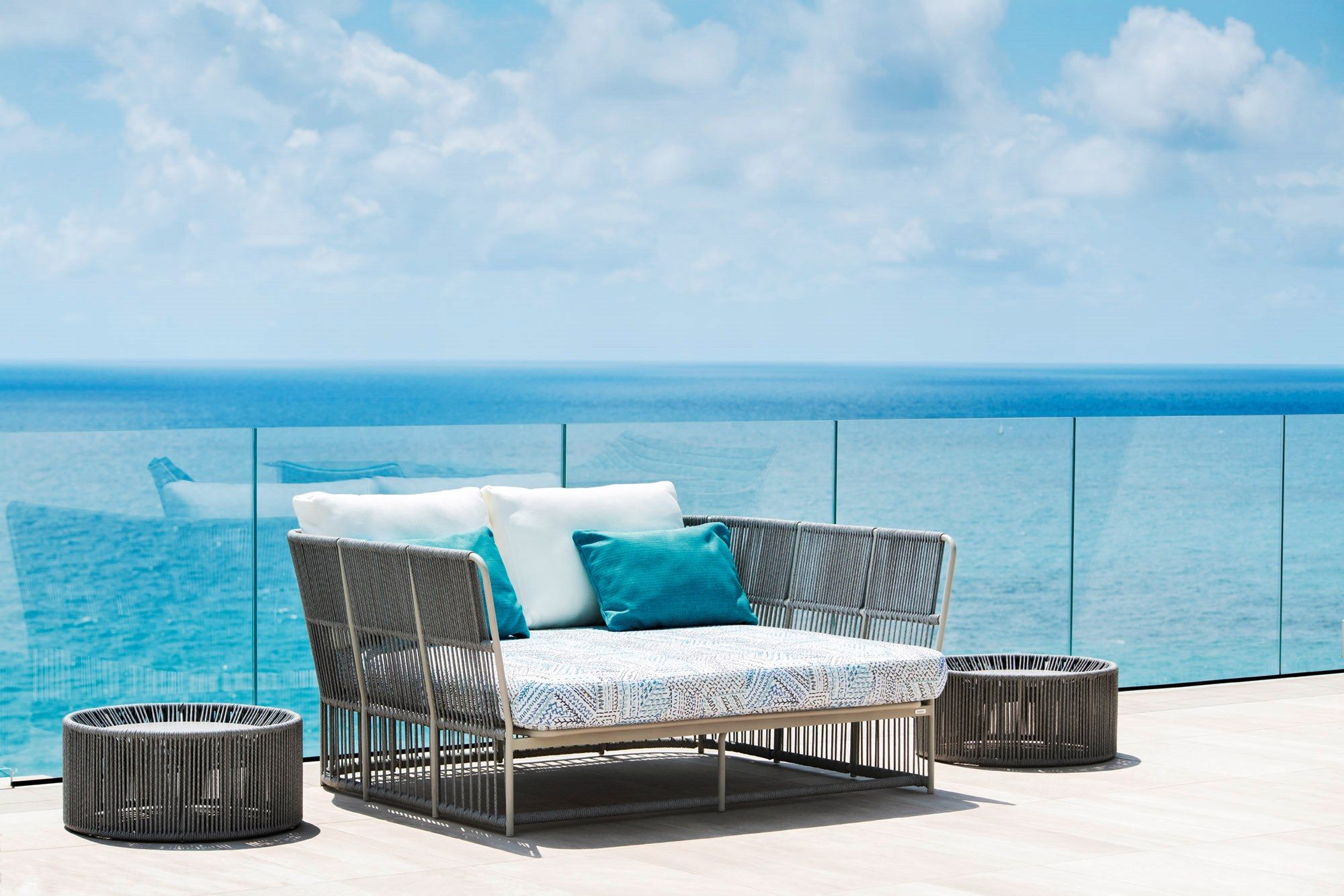 Алюминиевая Садовая кровать с порошковым покрытием Varaschin Tibidabo ARCH-00023454 - Вид №4