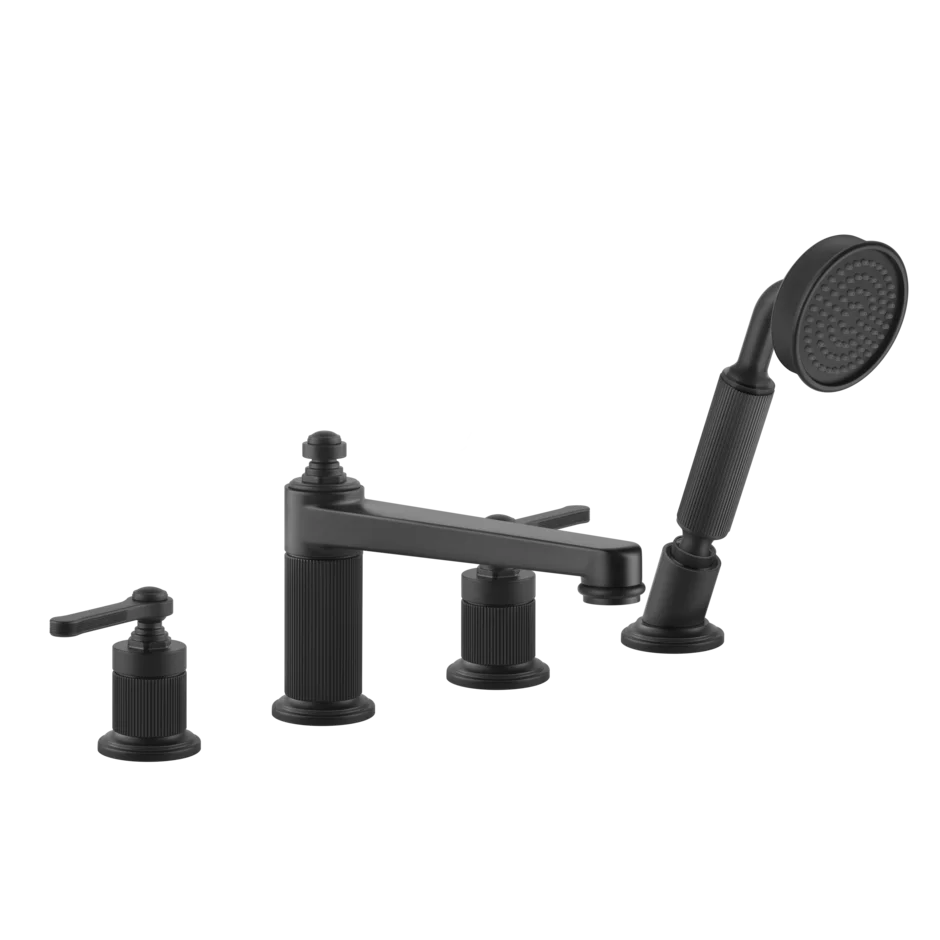 Смеситель для ванны 65045 299 Gessi Venti20 МАТОВО-ЧЕРНЫЙ 65045299