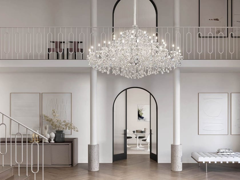 Подвесной светильник с кристаллами Masiero Aqaba ARCH-00140375