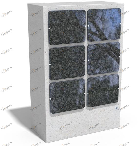 ENCHO ENCHEV - ETE Памятная бетонная стена  205 