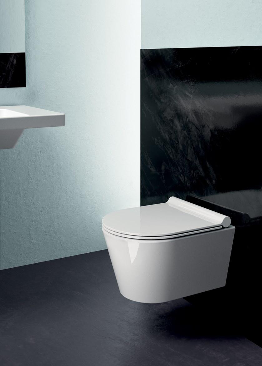 8610111 Подвесной унитаз настенный Белый GSI ceramica Norm Италия - Вид №2