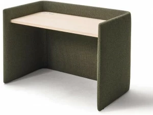 COR Рабочий стол из фанерованной древесины с системой управления кабелями Floater