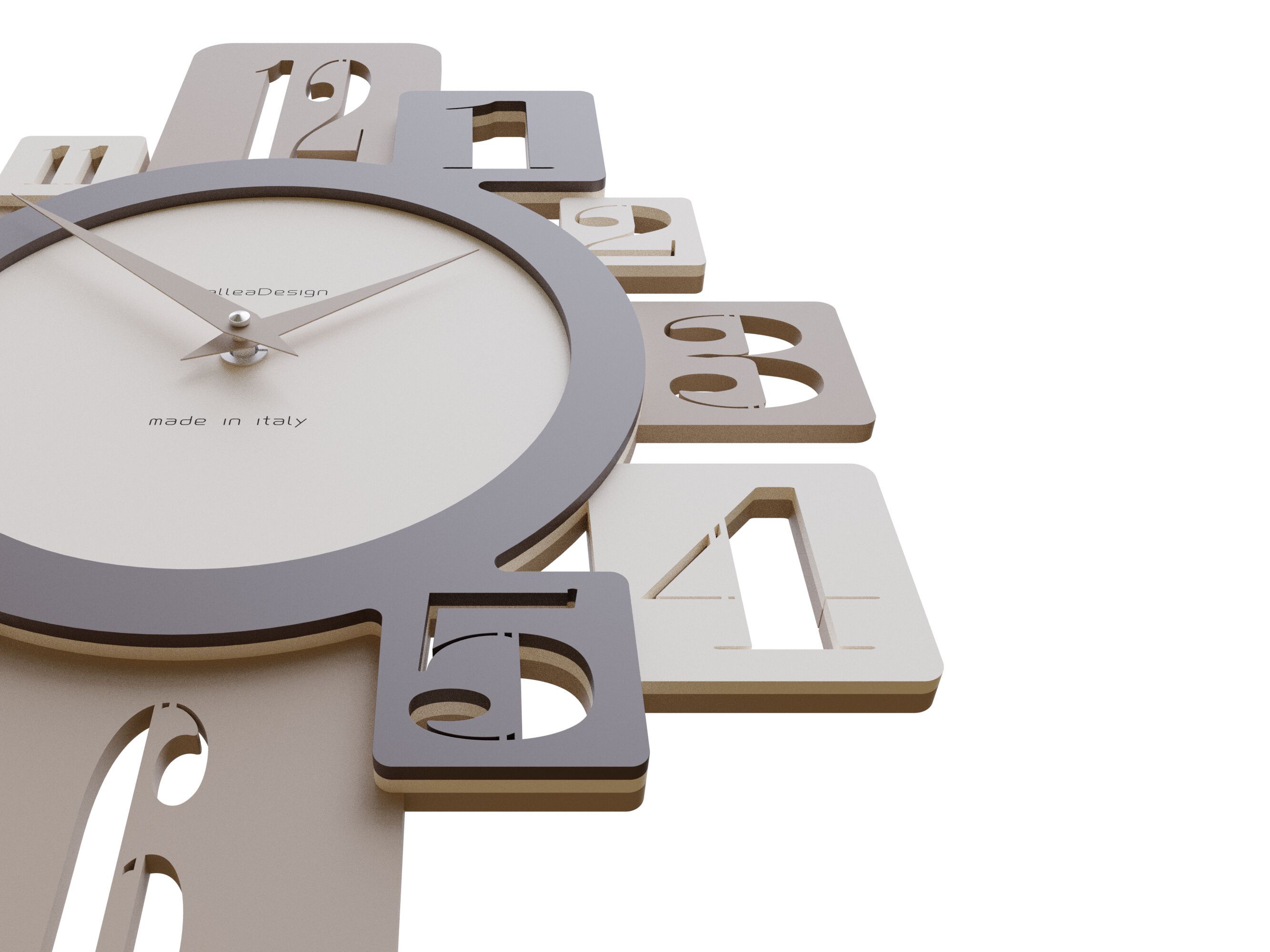 Настенные часы MDF CalleaDesign ONYX ARCH-00061103 - Вид №2