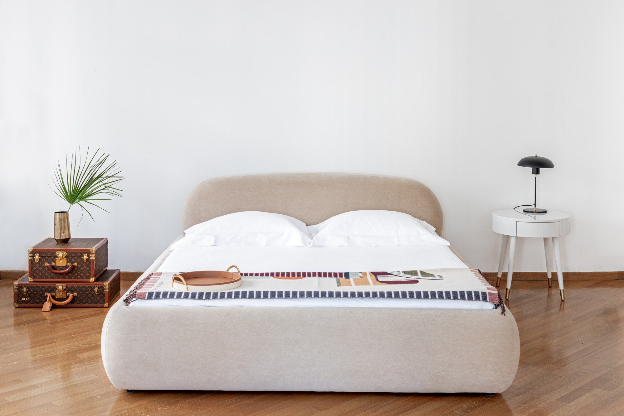 Деревянная круглая тумбочка с ящиками DOM EDIZIONI SANTOS ARCH-00145111 - Вид №2