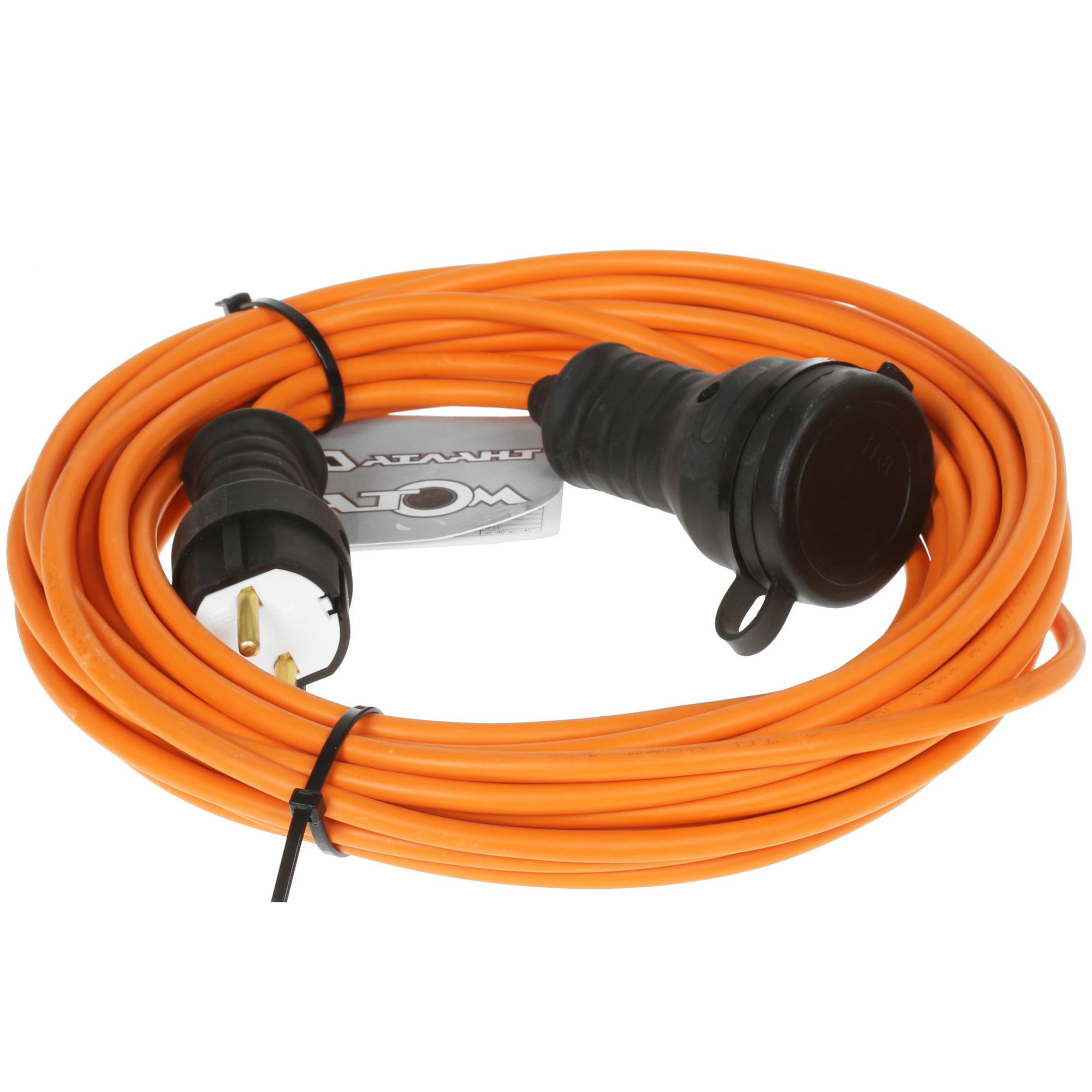 Удлинитель силовой Атлант 40122 оранжевый 5319799 STDN-0047212