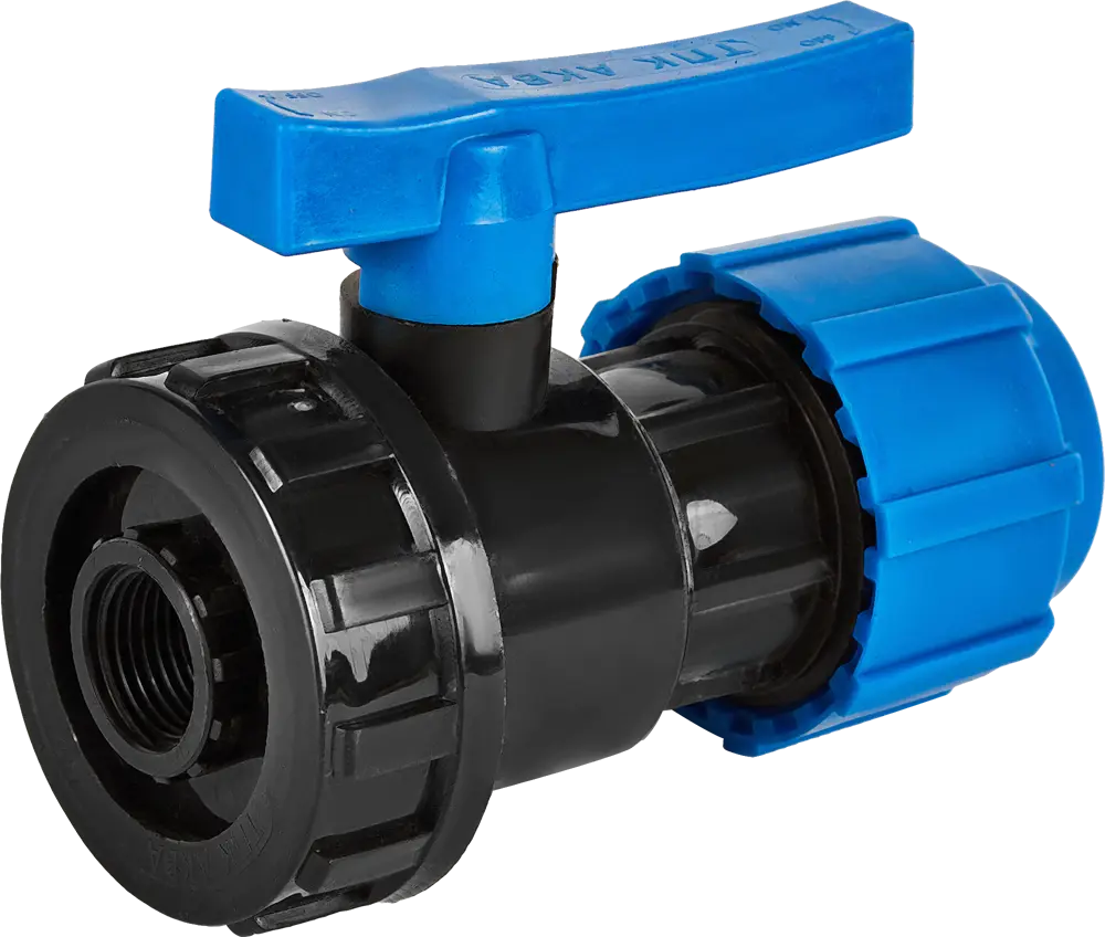 Кран разъемный ПНД ПОЛИТЭК 32x1/2" для систем водоснабжения 85358398