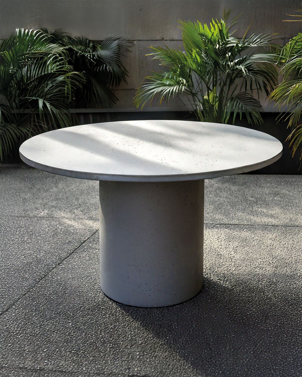 Круглый стол с бетонным основанием Vela Arredamenti Ikar ARCH-00129093 - Вид №2