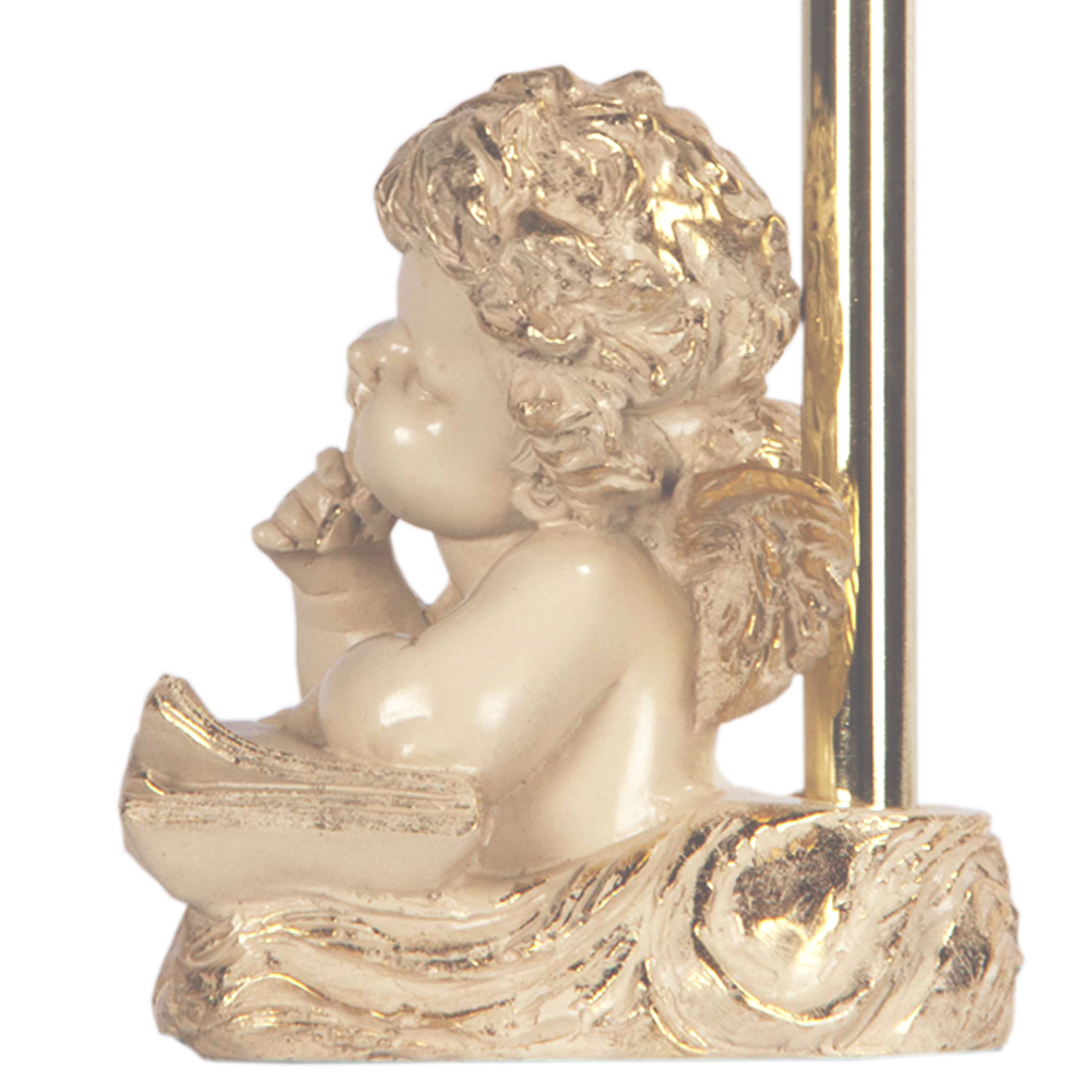 32089,34001 Настольная лампа Ангел Поэт Айвори Мадлен Поталь BOGACHO 4627138210901, 4627138150801 - Вид №3